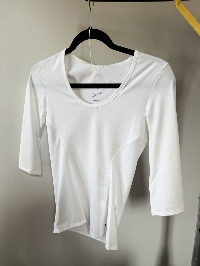 HEAD - Vision 3/4 Shirt - White - Small