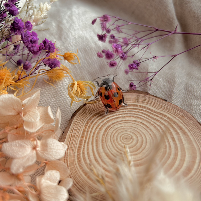 Ladybird Ring - Adjustable