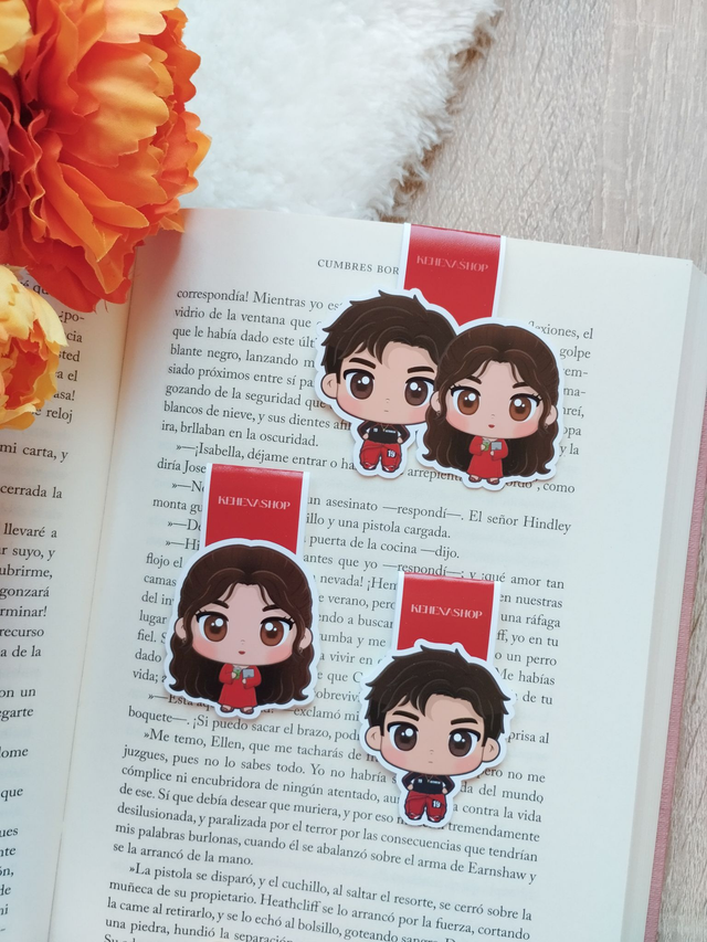 Acelerando en rojo - Marcapáginas magnéticos