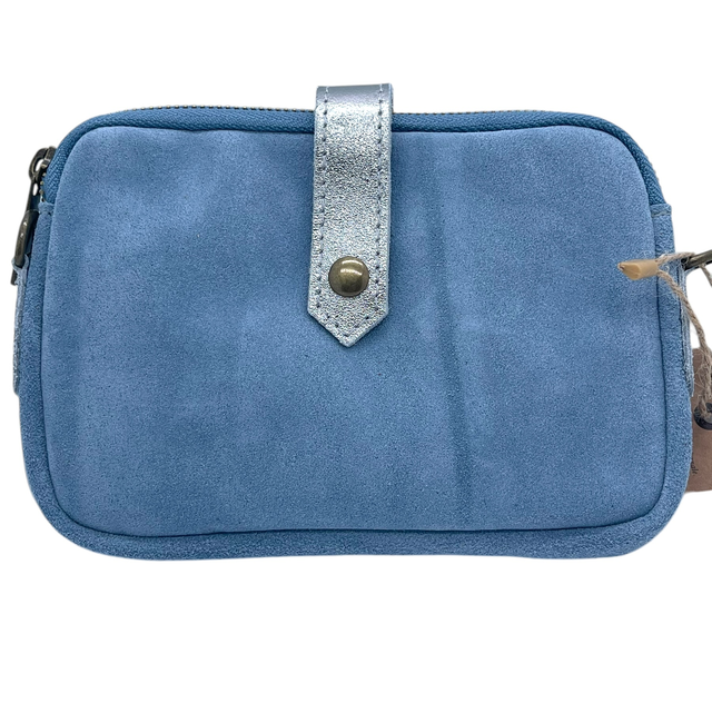 Sac bandoulière cuir daim