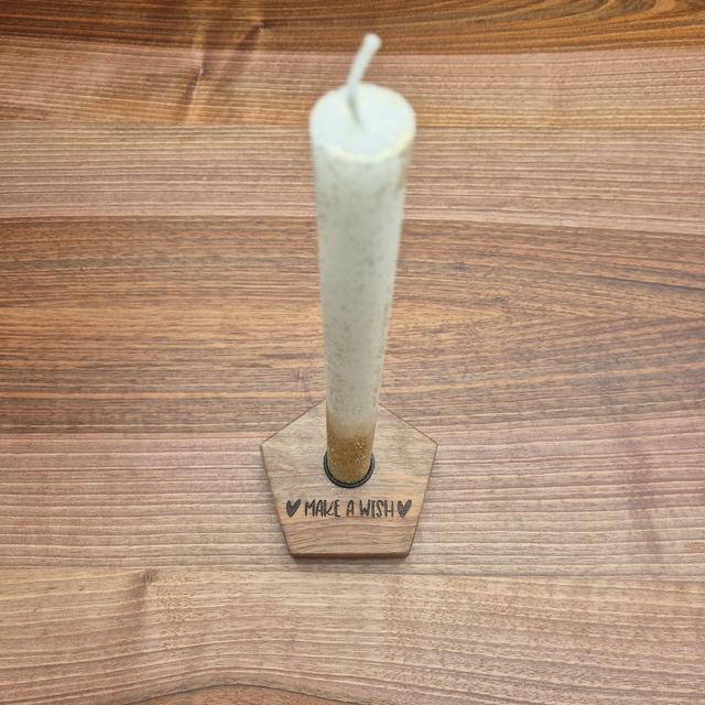 1er Stabkerzenhalter, MAKE A WISH