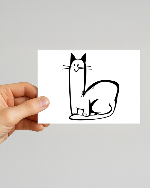 Kat | DIEREN collectie | A6 Kaart