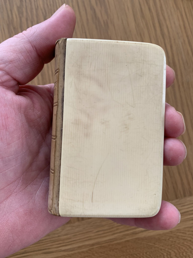 Book Of Common Prayer &amp; Psalter H Stevenson 1907 Inscribed Small Pocket Book