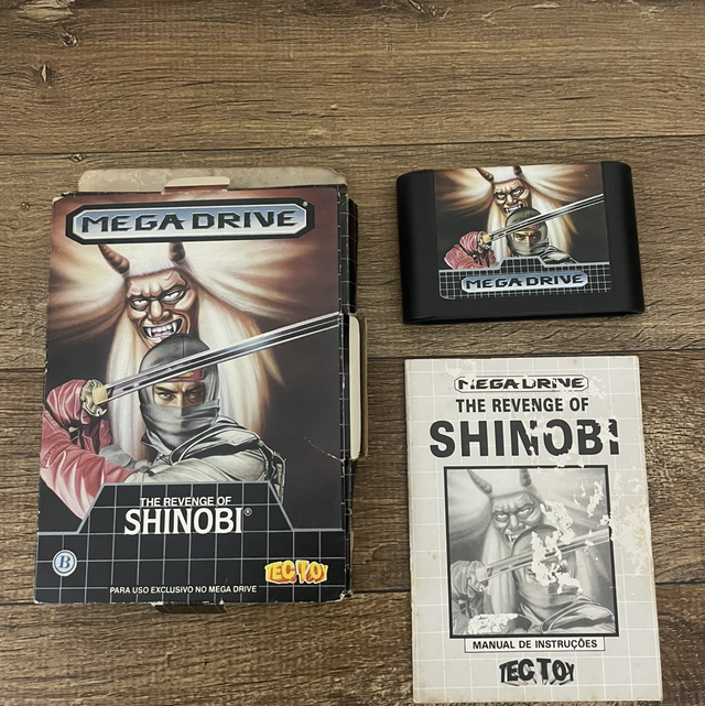 Shinobi by brazilian Tectoy Mega Drive