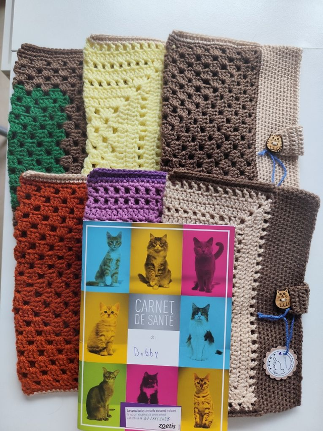 Protège carnet de santé pour chat