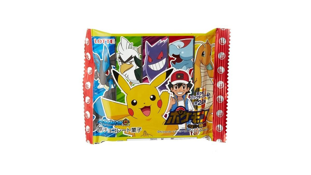 Lotte pokemon wafer chocolate 1p 23g