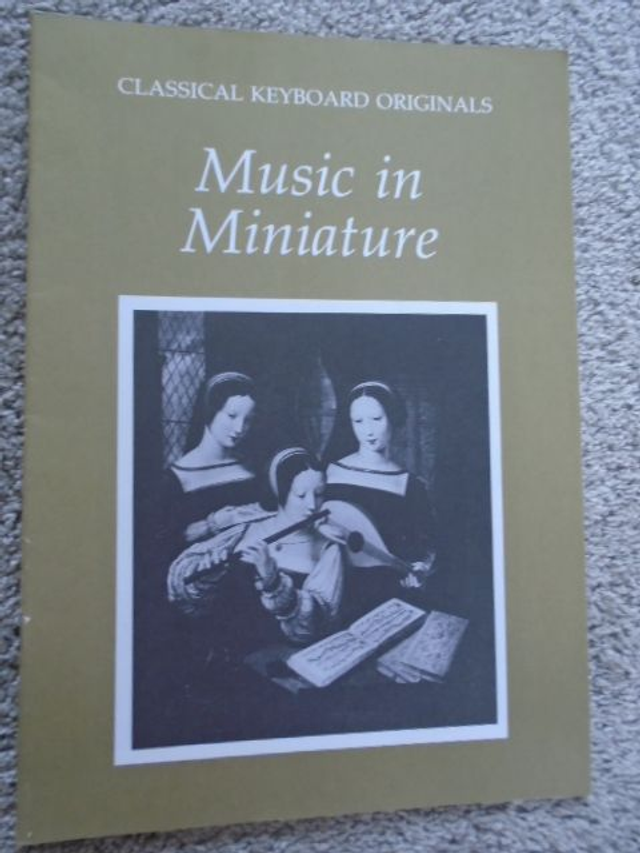 Classical Keyboard Originals Music In Miniature