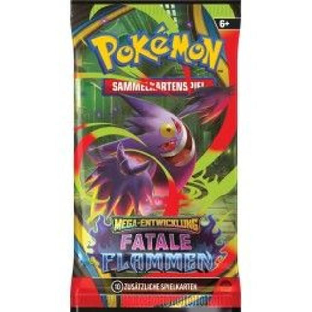 PRE-ORDER Pokémon ME02 Fatale Flammen Booster Pack DE