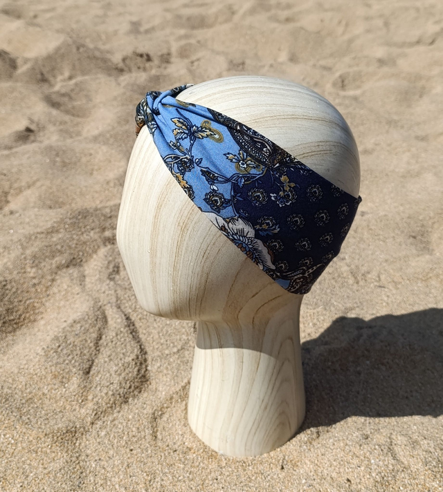 Bandeau - bleu mix