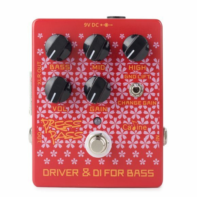 Caline CP-59 Press Pass Driver & DI for Bass baspedal