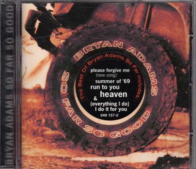 Bryan Adams ‎– So Far So Good Audio CD