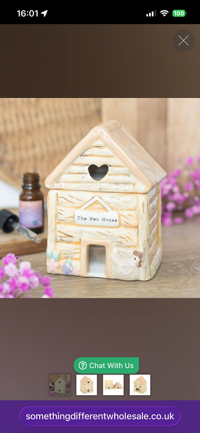Hen House Tea Light Burner