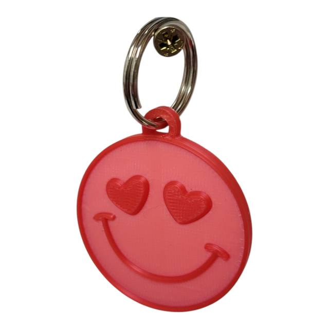 Porte clés smeil 3D