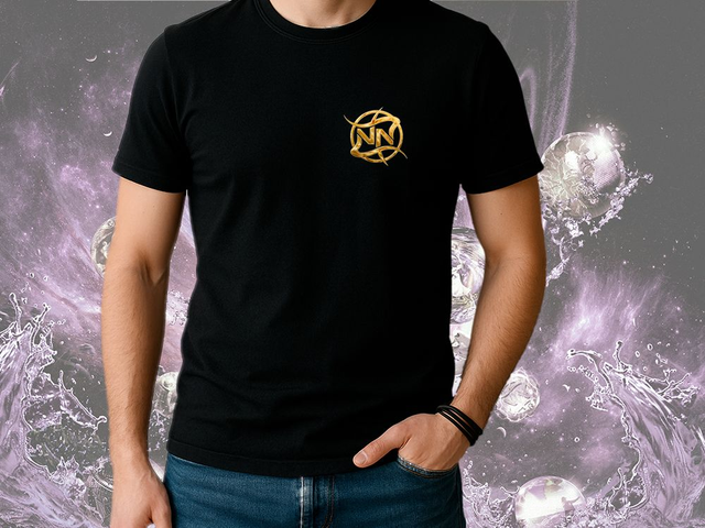 T-shirt Four-color Logo