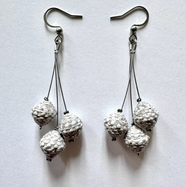 Boucles d’oreilles « Trilogie élégante »