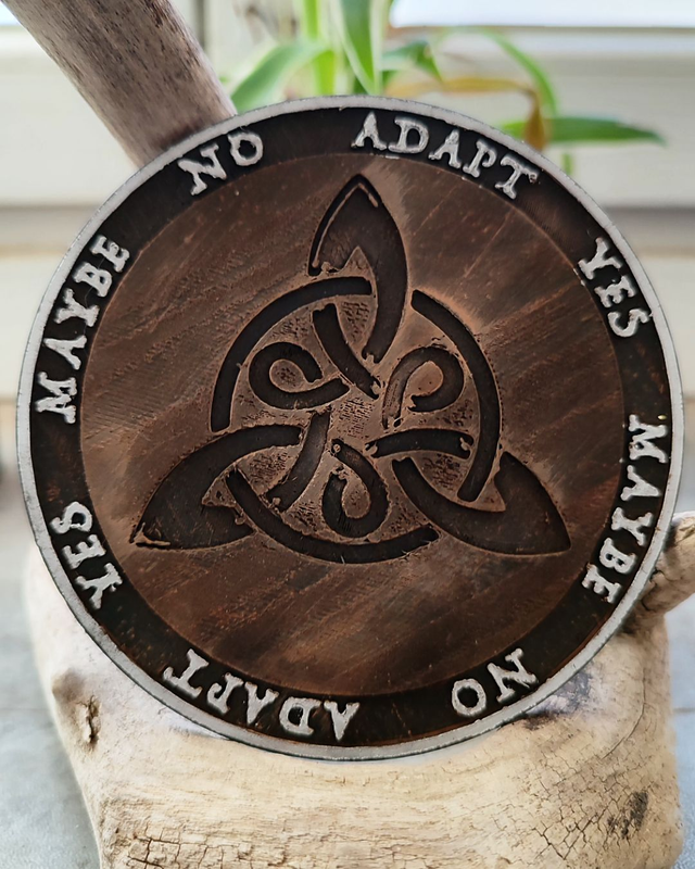 Planche de Radiesthésie Triquetra | 10 cm