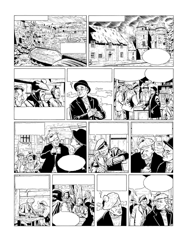 LES FANTOMES DU LOCH ( Tirage de tête noir et blanc ) en série limitée