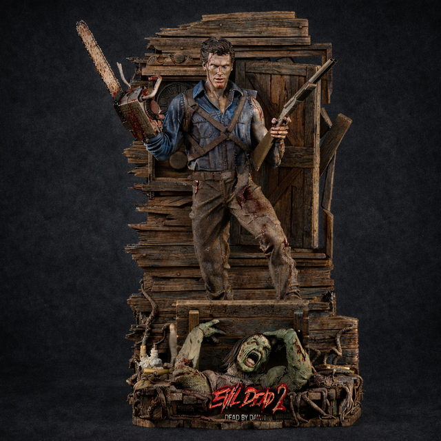STATUE EVIL DEAD 2 ASH série horror movie