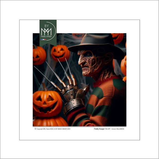 Freddy Krueger FAN ART - Version HALLOWEEN V1