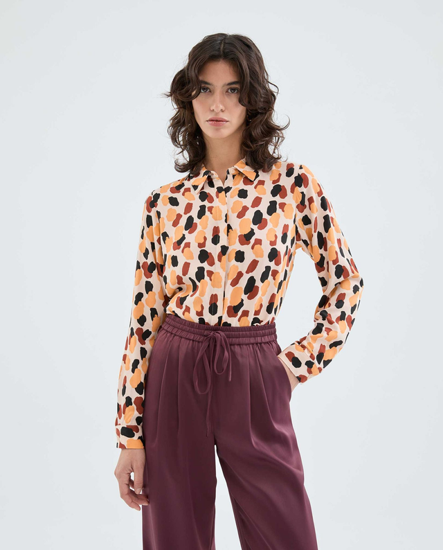 Camicia animal print L