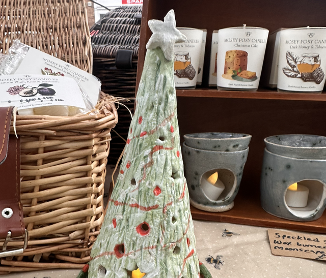 Stoneware Ceramic Christmas Tree