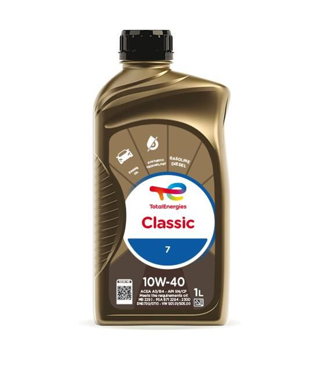 218996 - 10W40 OLIO MOTORE TOTAL CLASSIC 7