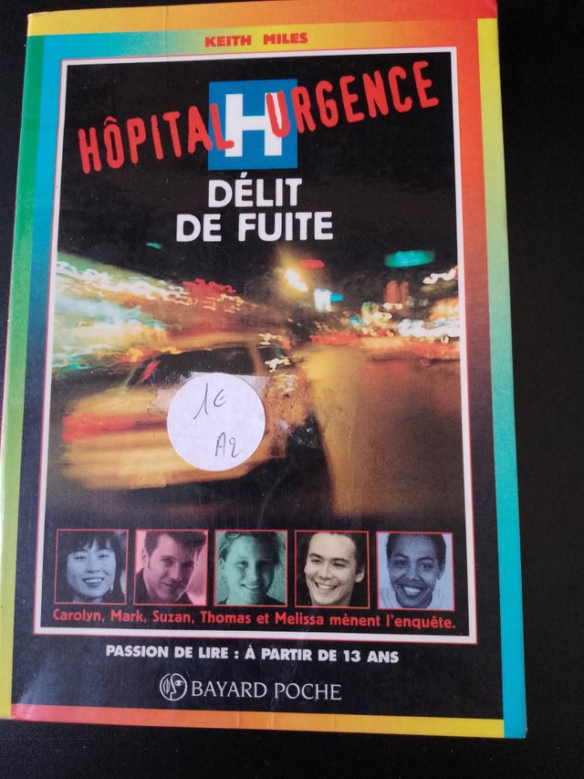 Hôpital urgence, délit de fuite, Keith Miles
