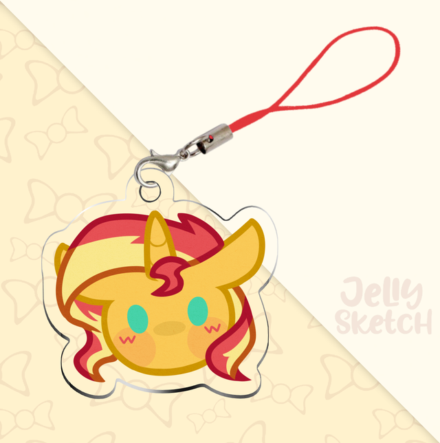 Sunset Shimmer | MLP Phone Charm