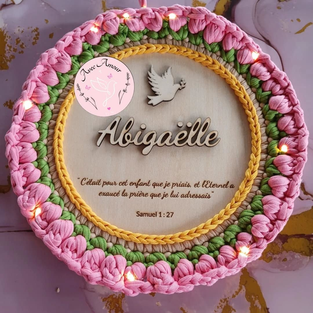 Décoration murale lumineuse