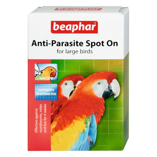 Beaphar Anti-Parasite Spot On for Large Birds