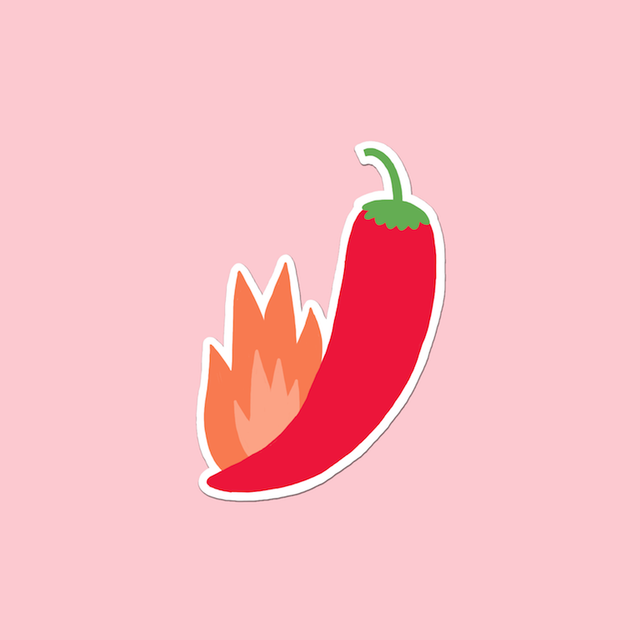 Légèrement pimenté - Sticker