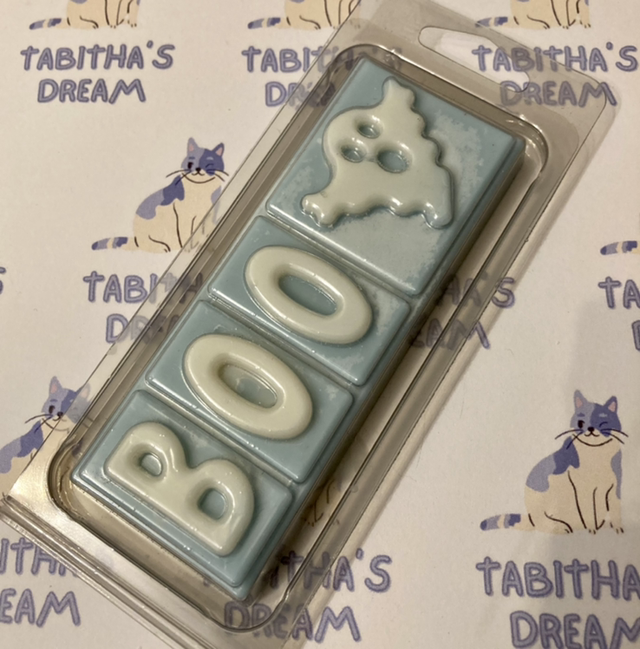 Halloween “BOO” ghosts Snap bars
