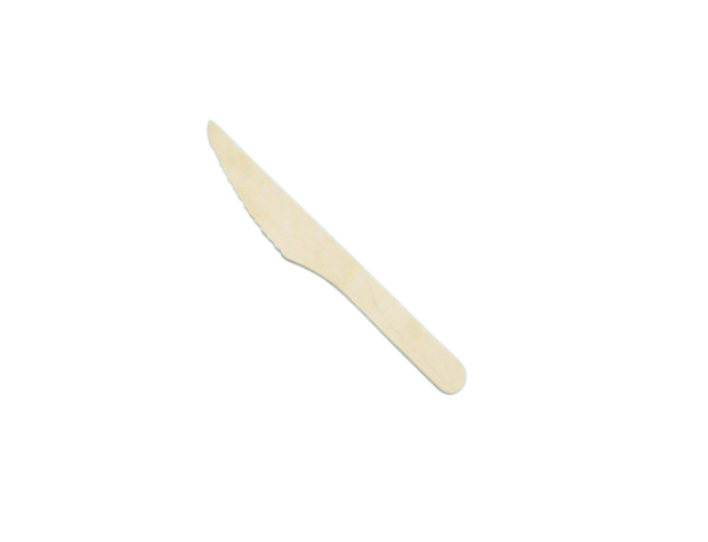 158mm Premium Wooden Knives (BTC045) – Sharp, Sturdy &amp; Sustainable