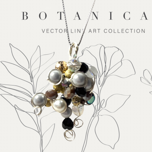 Collier Équinoxe Création Unique perles