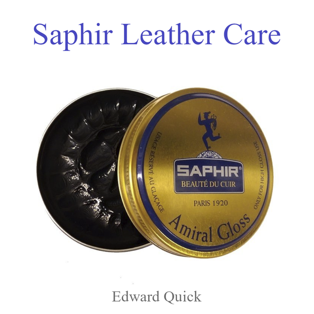 SAPHIR BEAUTE DU CUIR - AMIRAL GLOSS (HIGH MIRROR SHINE WAX POLISH) - 50ml