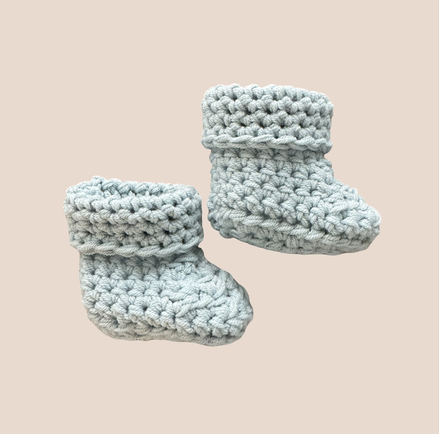 Booties - Ice Blue