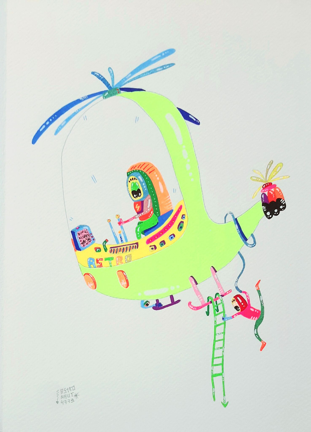 Astrocóptero. Astro Naut.