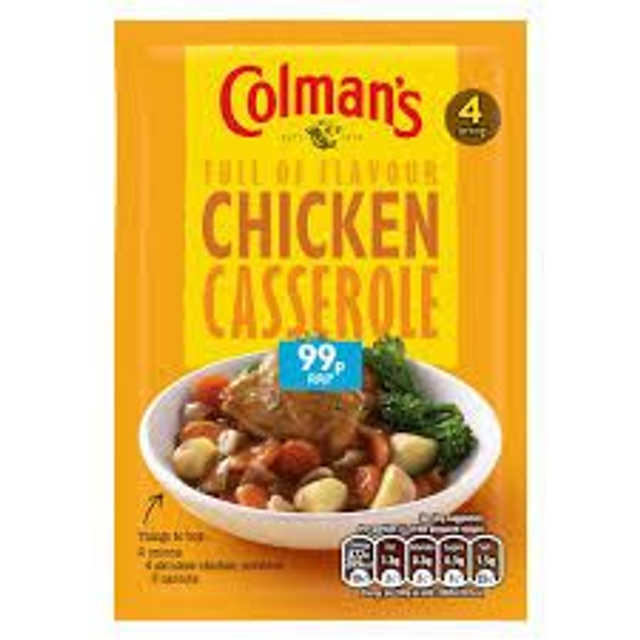 Colman's Chicken Casserole 40g