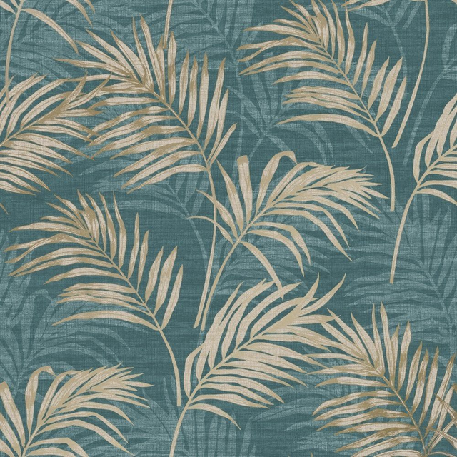 Lounge Palm Teal - Grandeco Life - A46105 