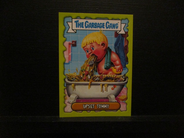 Upset Tommy - (Topps) The Garbage Gang Original Trading Card #36