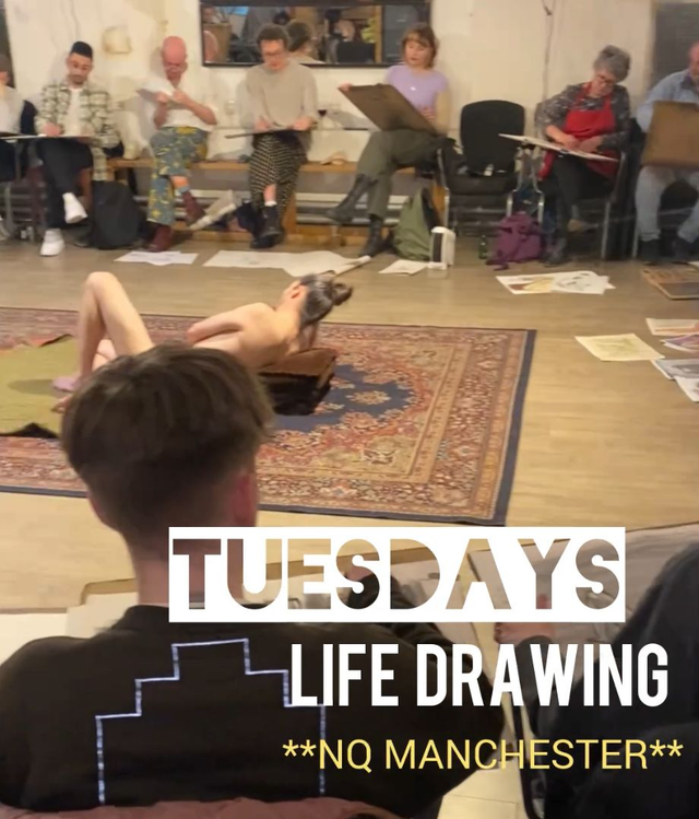 Life Drawing+ Tuesday 24th June 
