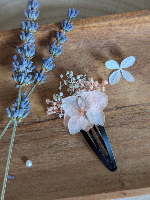 Barrette Kiss Me Peach - Adulte ou enfant