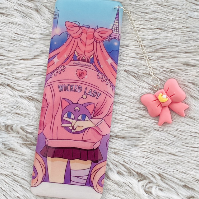 Marque-pages Résine Manga Pink Lady