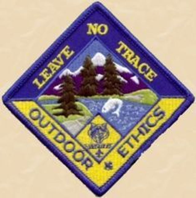 Leave No Trace 3" Diamond Patch