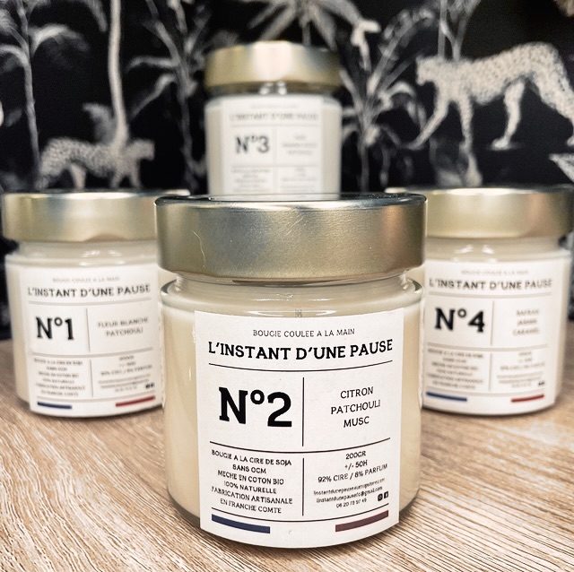 Bougie Signature N°2, inspirée de Angel – Laissez-vous envoûter par un parfum céleste