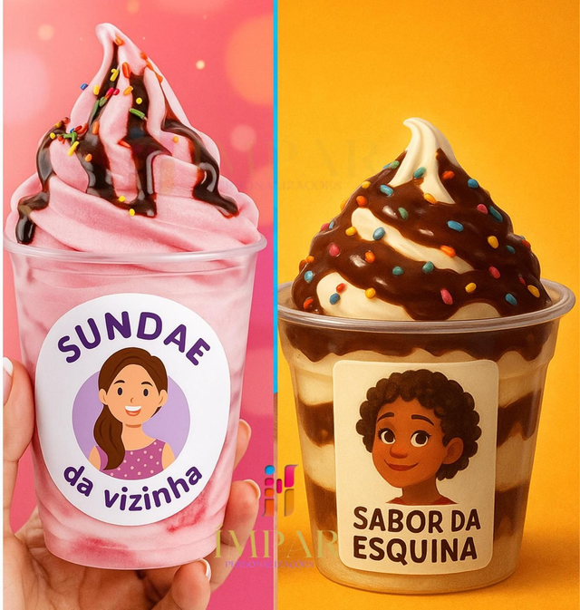 150 Rótulo Adesivo Vinil Personalizado | Resistente à Água