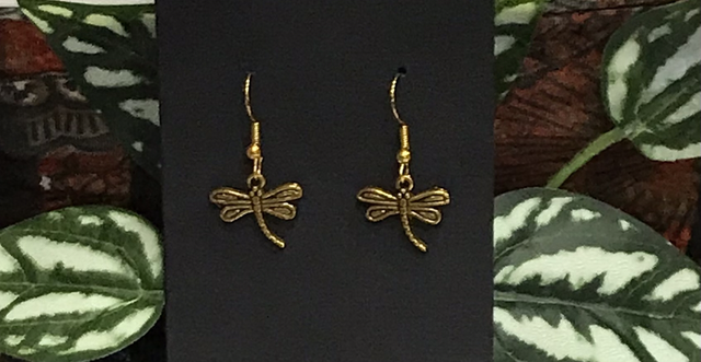 Gold Coloured Dangling - GCD12