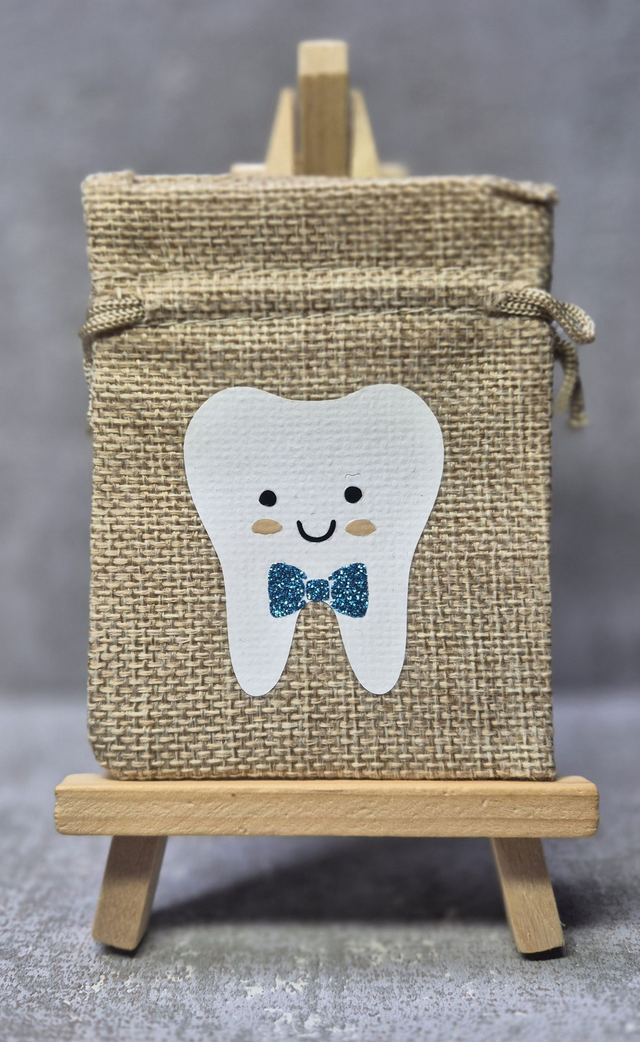 Tooth bag for Tooth Fairy (boy)