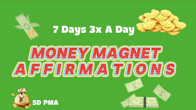 EXTREMELY POWERFUL MONEY Magnet affirmations &amp; Frequencies 