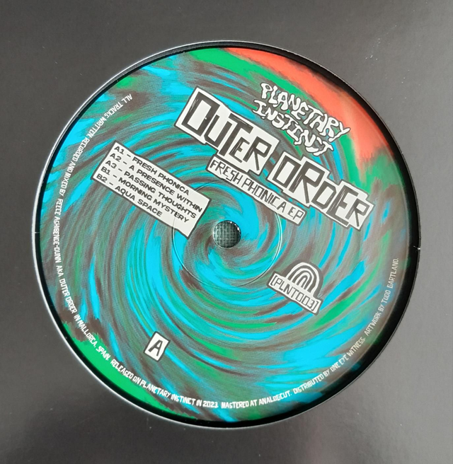 Outer Order - Fresh Phonica EP - PLNT003 - 12"